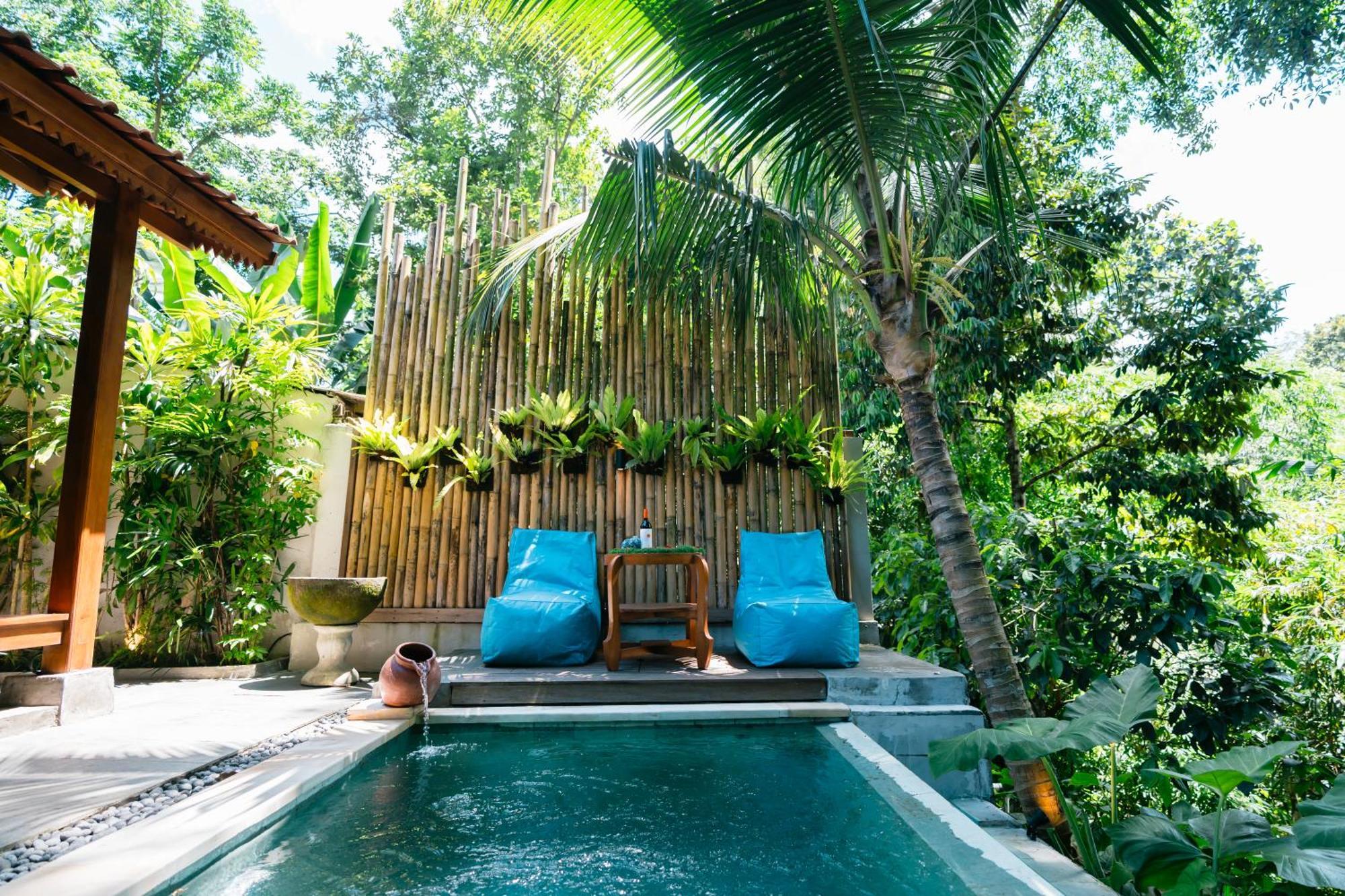 Ngesil Private Joglo & Pool Hotell Ubud Exteriör bild
